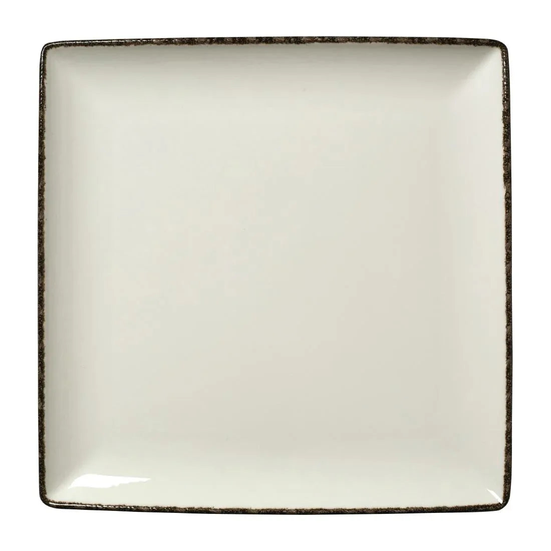 VV1329 Steelite Charcoal Dapple Square One Plates 270mm (Pack of 6) - JD Catering Equipment Solutions Ltd