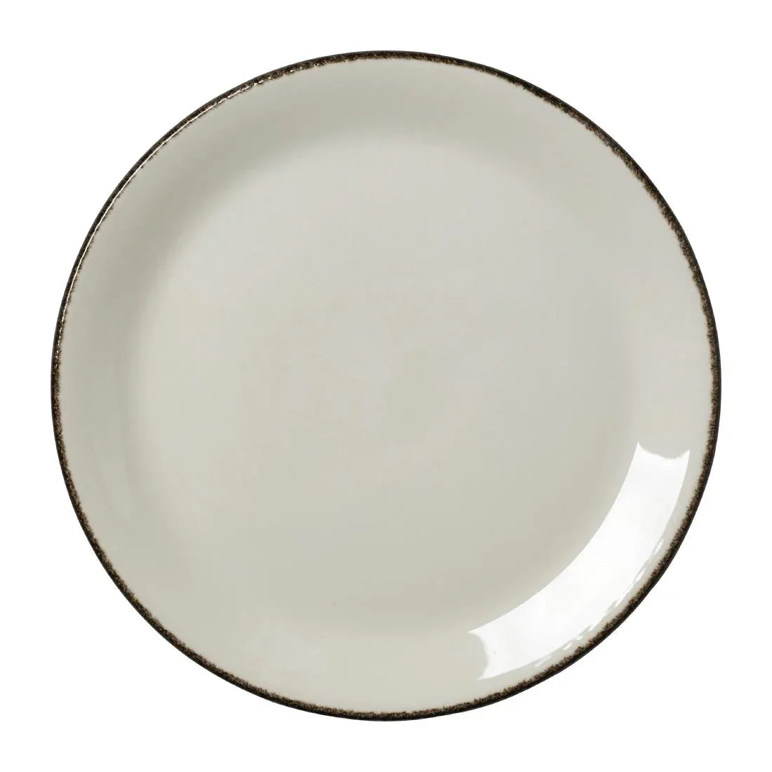 VV1332 Steelite Charcoal Dapple Coupe Plates 252mm (Pack of 24) - JD Catering Equipment Solutions Ltd