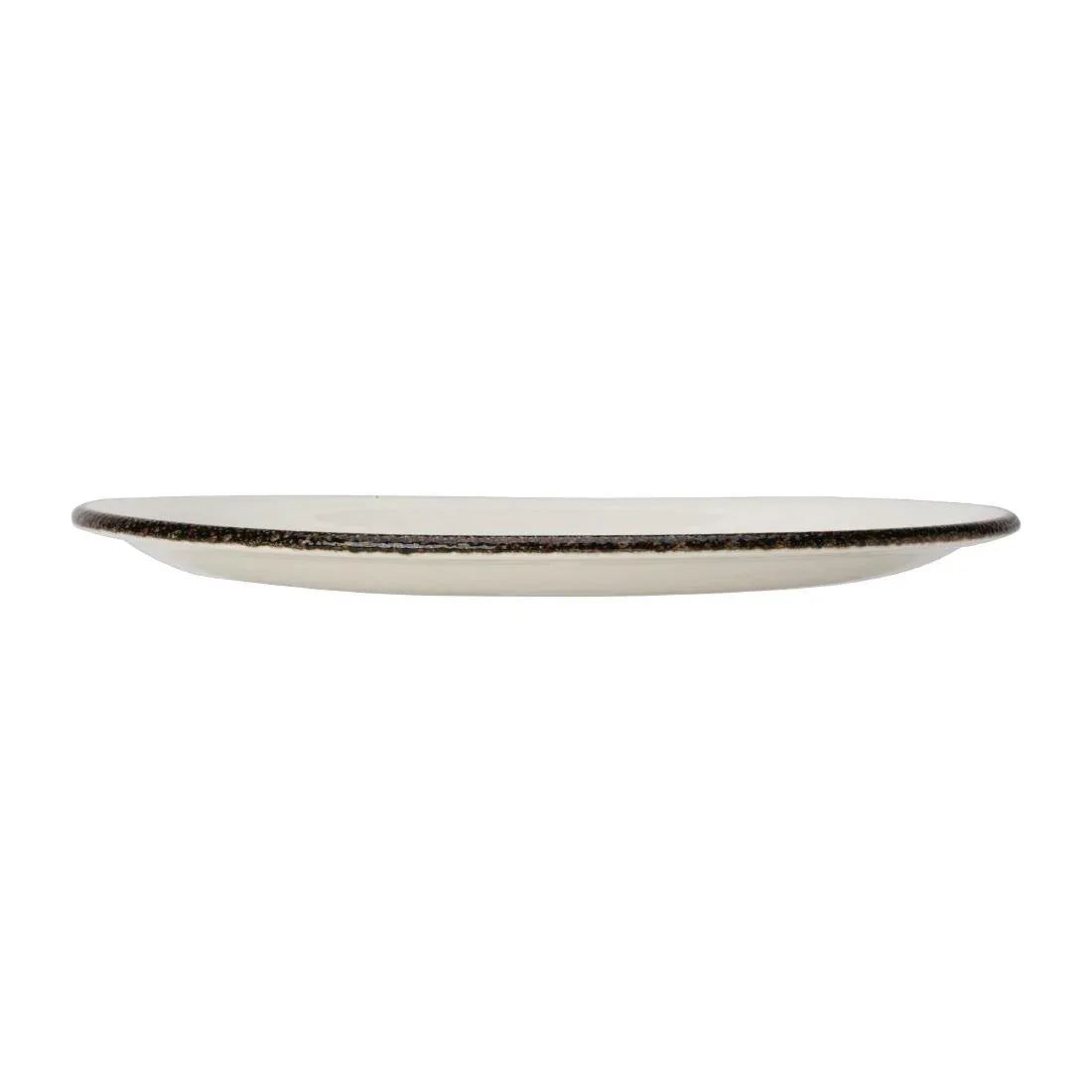 VV1332 Steelite Charcoal Dapple Coupe Plates 252mm (Pack of 24) - JD Catering Equipment Solutions Ltd