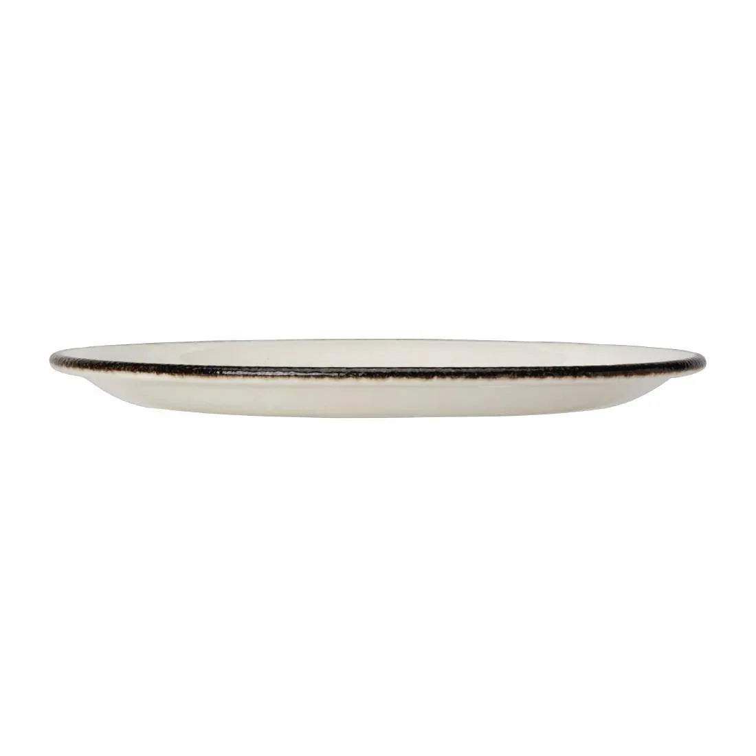 VV1333 Steelite Charcoal Dapple Coupe Plates 202mm (Pack of 24) - JD Catering Equipment Solutions Ltd