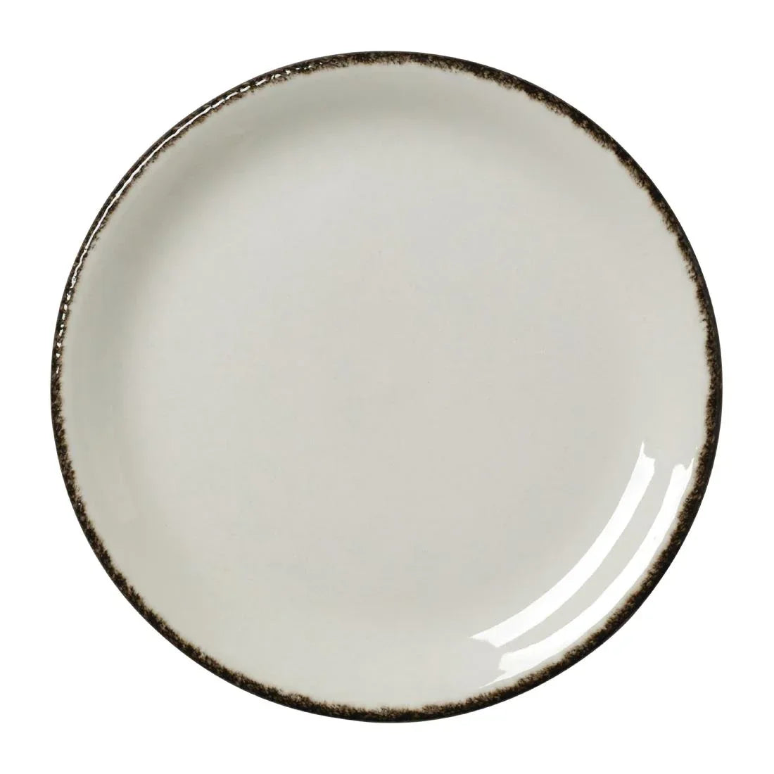 VV1334 Steelite Charcoal Dapple Coupe Plates 152mm (Pack of 36) - JD Catering Equipment Solutions Ltd