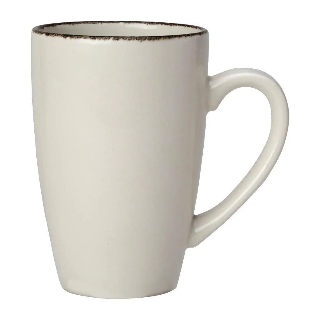VV1338 Steelite Charcoal Dapple Quench Mugs 10oz 285ml (Pack of 24) - JD Catering Equipment Solutions Ltd