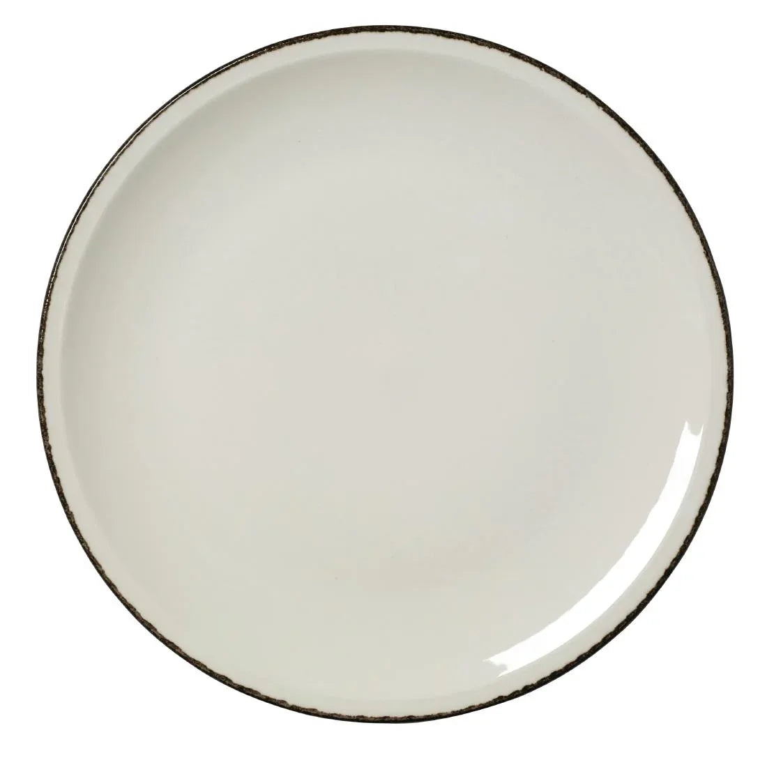 VV1342 Steelite Charcoal Dapple Pizza Plates 315mm (Pack of 6) - JD Catering Equipment Solutions Ltd