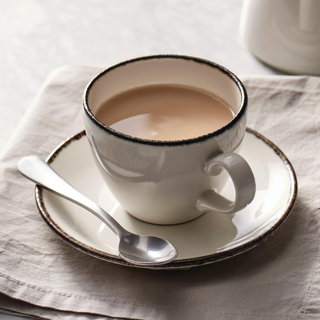 VV1345 Steelite Charcoal Dapple Cups 8oz 227ml (Pack of 36)