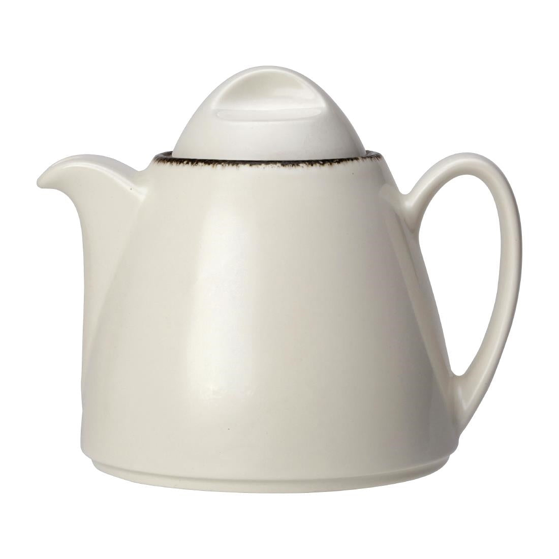 VV1348 Steelite Charcoal Dapple Beverage Pots 12oz 350ml (Pack of 6)