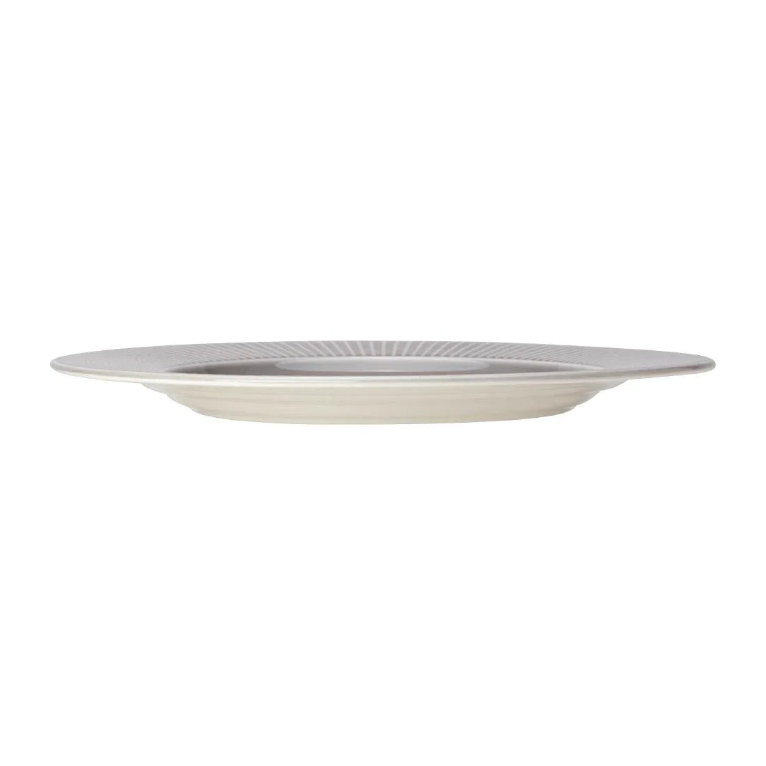 VV1793 Steelite Willow Mist Gourmet Plates Large Well Grey 285mm (Pack of 6) - JD Catering Equipment Solutions Ltd