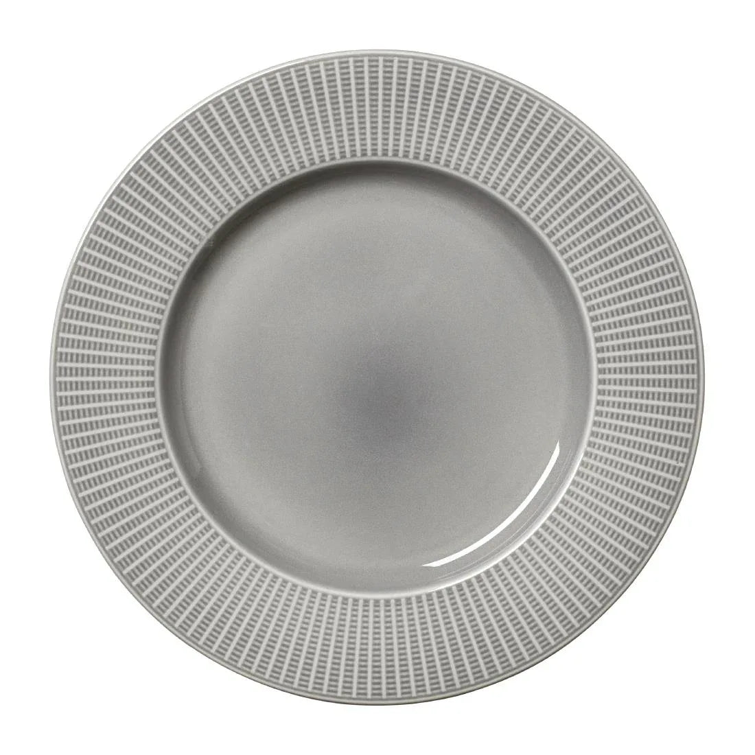 VV1793 Steelite Willow Mist Gourmet Plates Large Well Grey 285mm (Pack of 6) - JD Catering Equipment Solutions Ltd