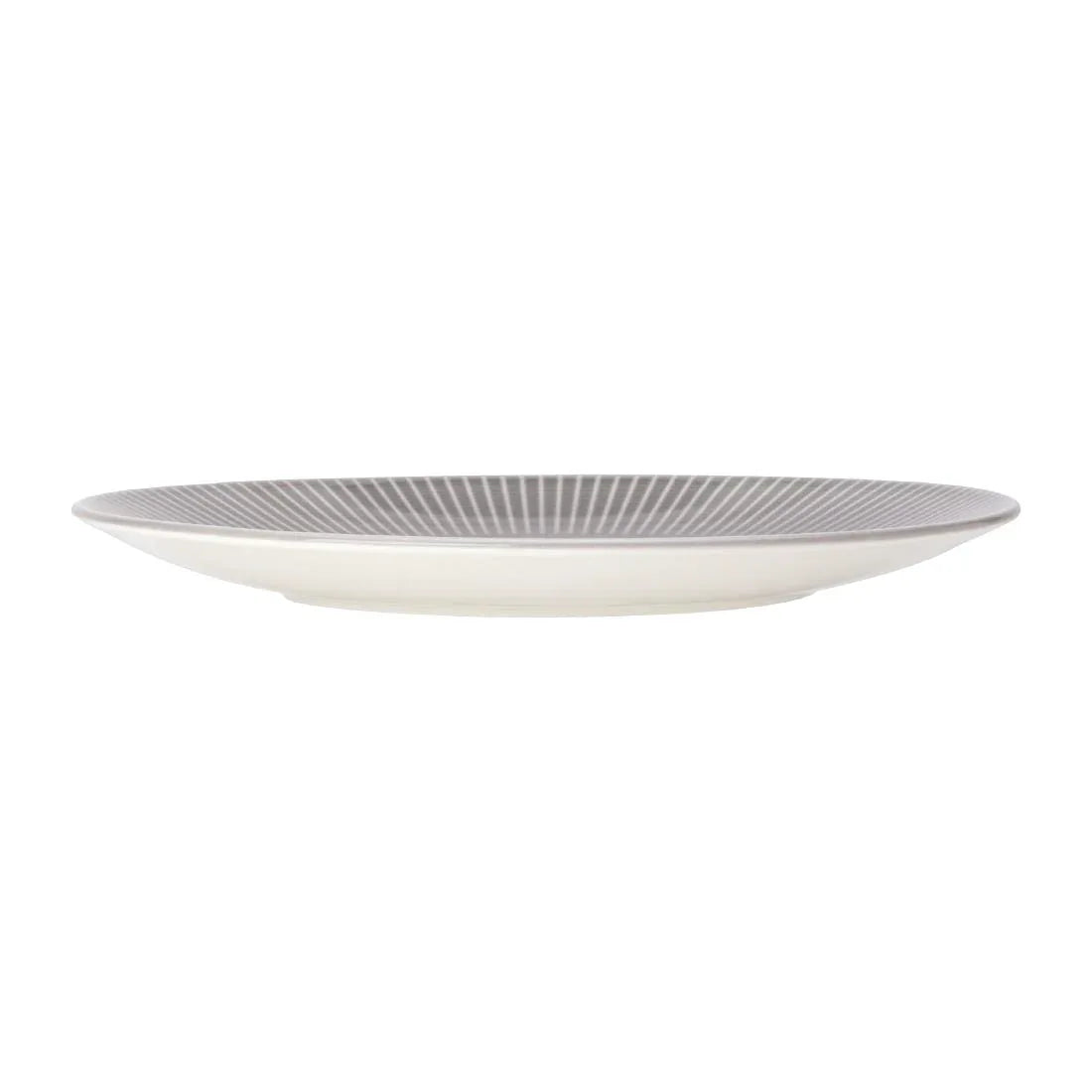 VV1796 Steelite Willow Mist Gourmet Coupe Plates Grey 280mm (Pack of 6) - JD Catering Equipment Solutions Ltd