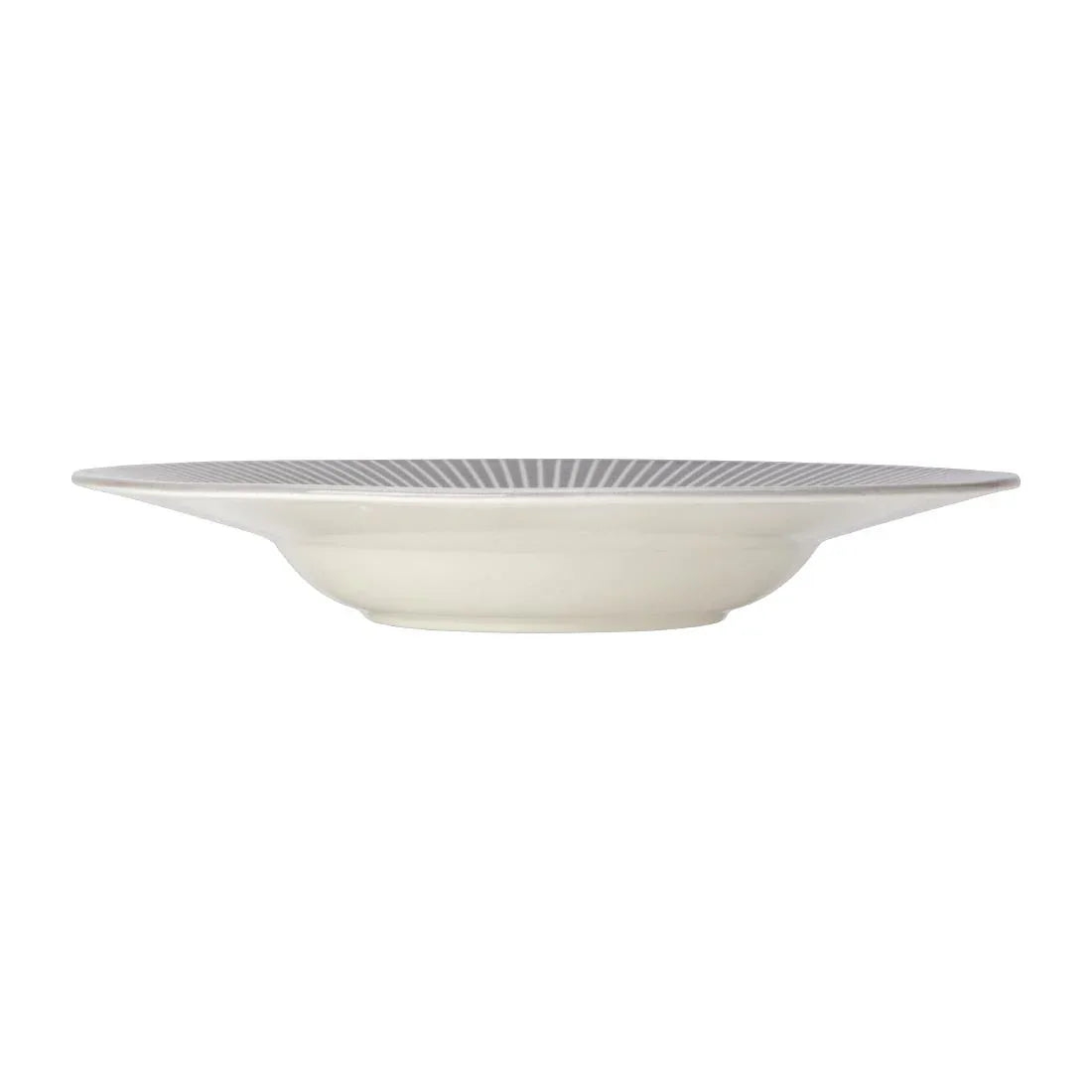 VV1799 Steelite Willow Mist Gourmet Deep Rimmed Bowls Grey 285mm (Pack of 6) - JD Catering Equipment Solutions Ltd