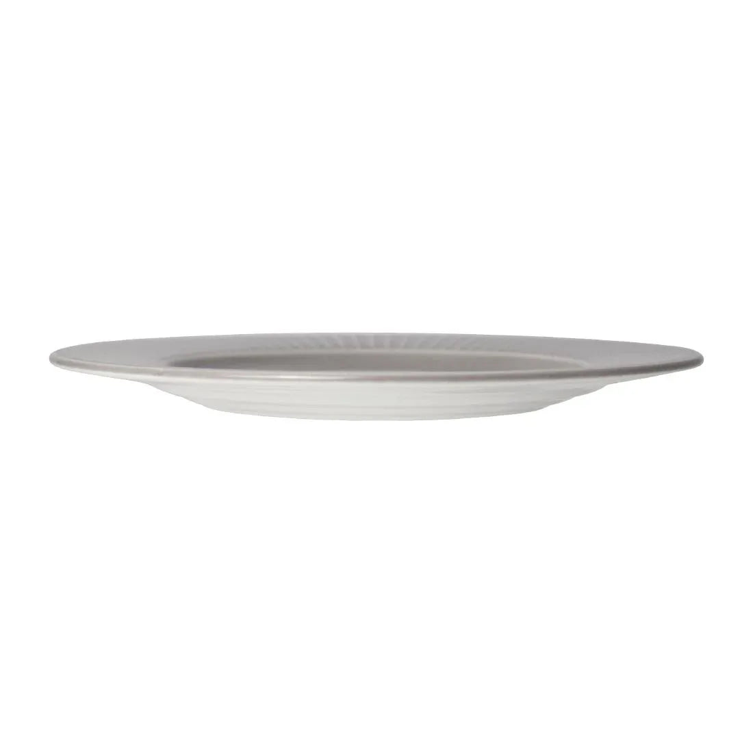 VV1800 Steelite Willow Mist Gourmet Accent Plates Grey 185mm (Pack of 12) - JD Catering Equipment Solutions Ltd