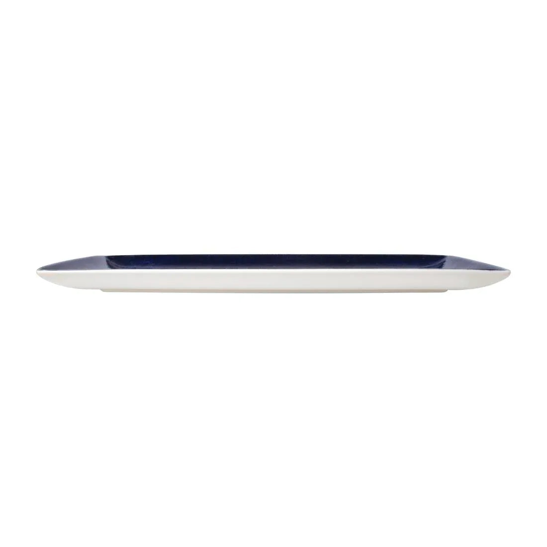 VV1827 Steelite Vesuvius Rectangle Three Lapis 330 x 190mm (Pack of 12) - JD Catering Equipment Solutions Ltd
