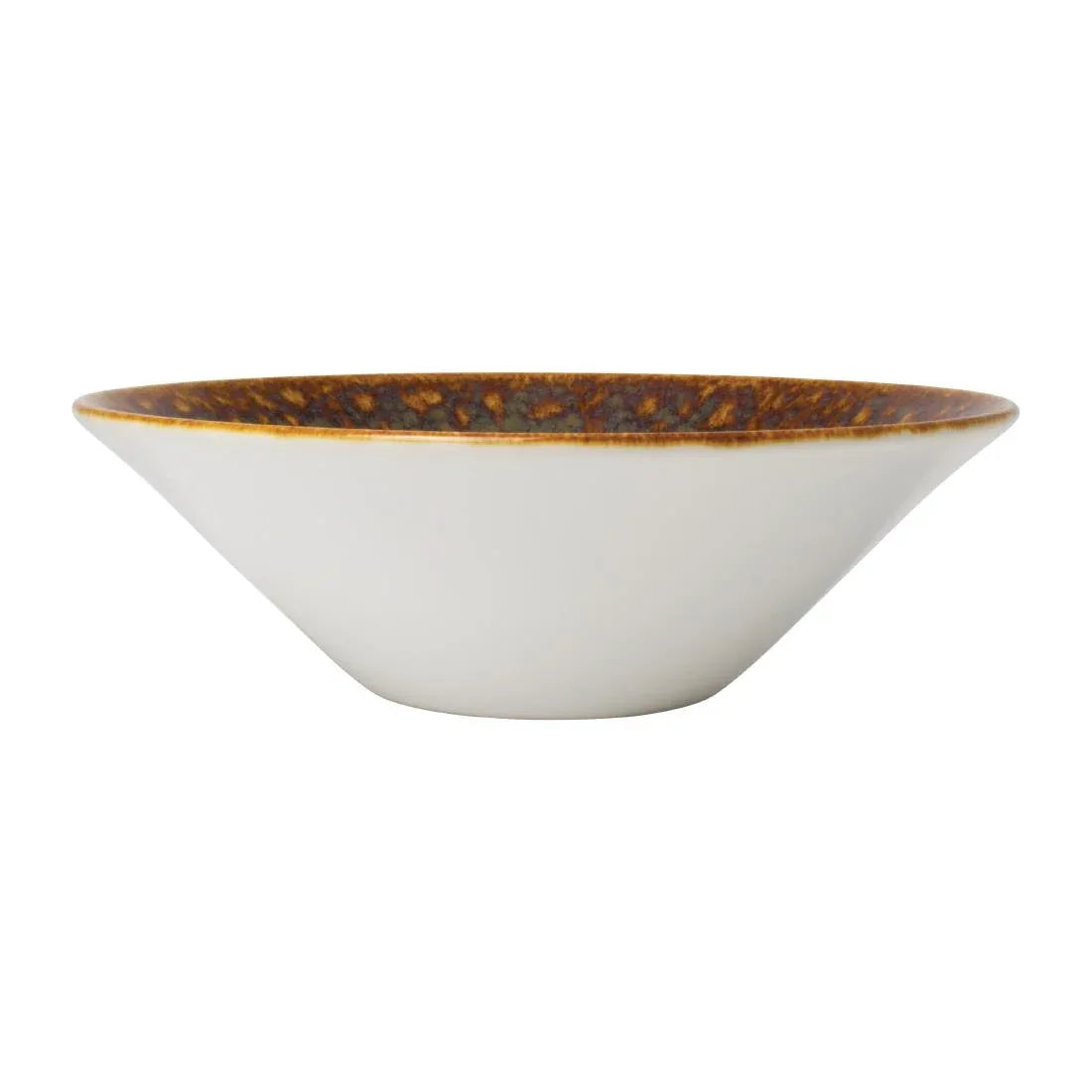 VV1846 Steelite Vesuvius Essence Bowls Amber 140mm (Pack of 12) - JD Catering Equipment Solutions Ltd