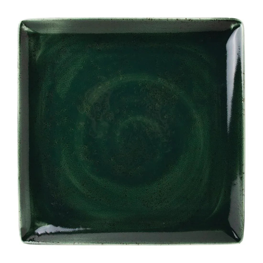 VV1858 Steelite Vesuvius Square One Burnt Emerald 270 x 270mm (Pack of 12) - JD Catering Equipment Solutions Ltd