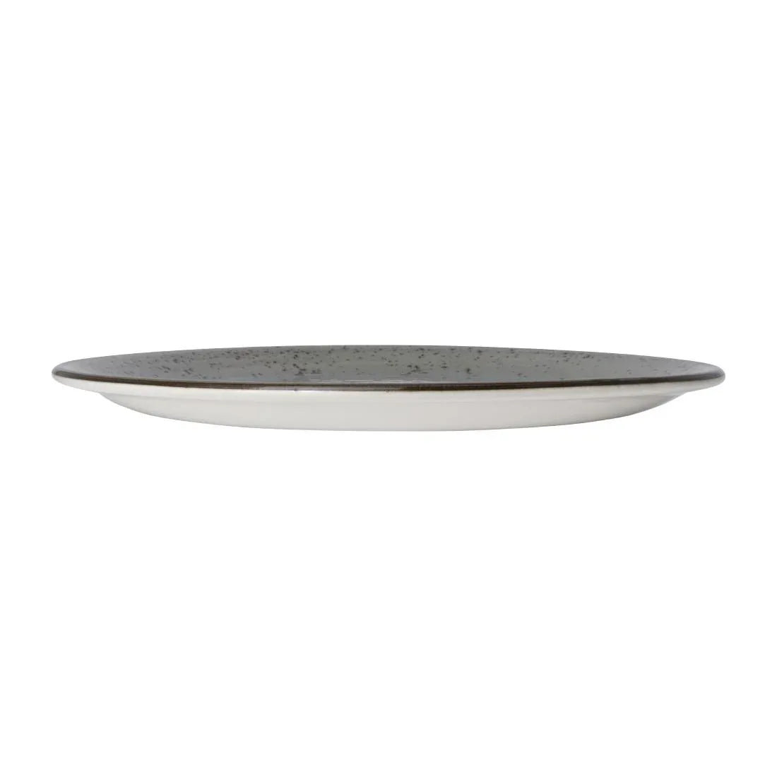 VV1864 Steelite Smoke Coupe Plates 300mm (Pack of 12) - JD Catering Equipment Solutions Ltd