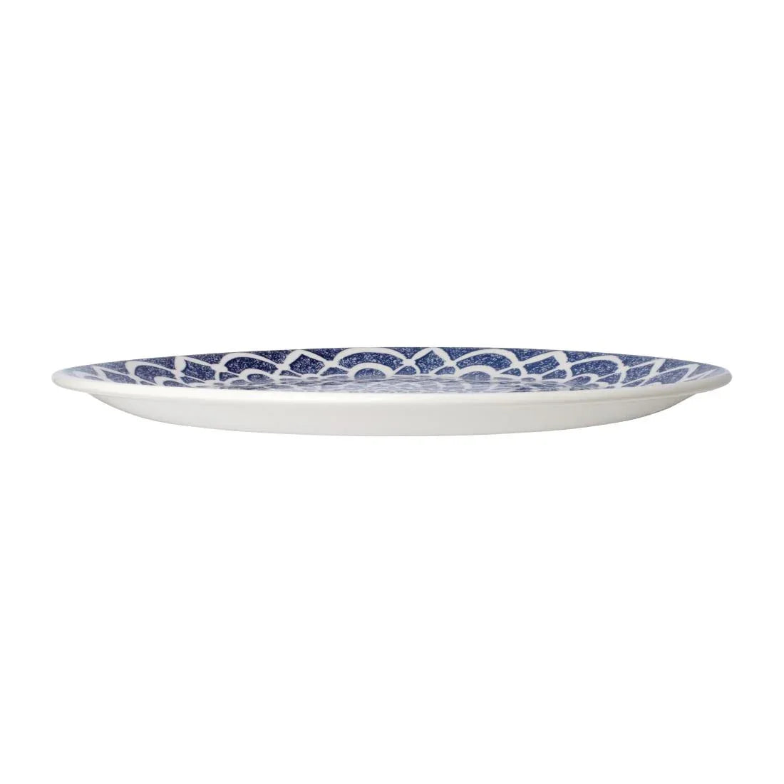 VV1882 Steelite Ink Coupe Plates Nomad Blue 300mm (Pack of 12) - JD Catering Equipment Solutions Ltd