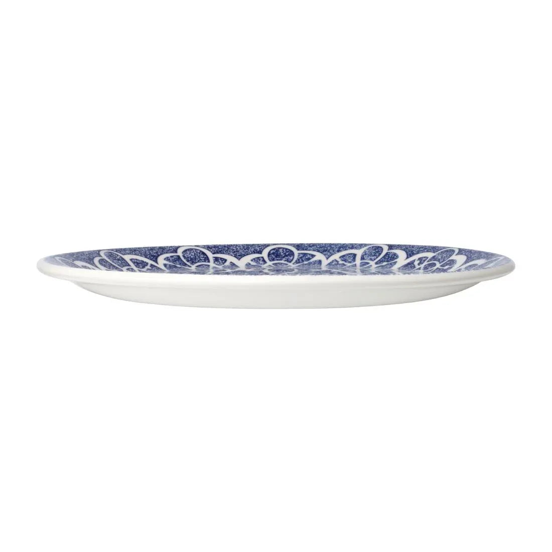 VV1883 Steelite Ink Coupe Plates Nomad Blue 255mm (Pack of 12) - JD Catering Equipment Solutions Ltd