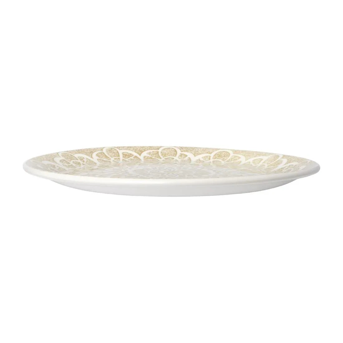 VV1889 Steelite Ink Coupe Plates Nomad Sand 255mm (Pack of 12) - JD Catering Equipment Solutions Ltd