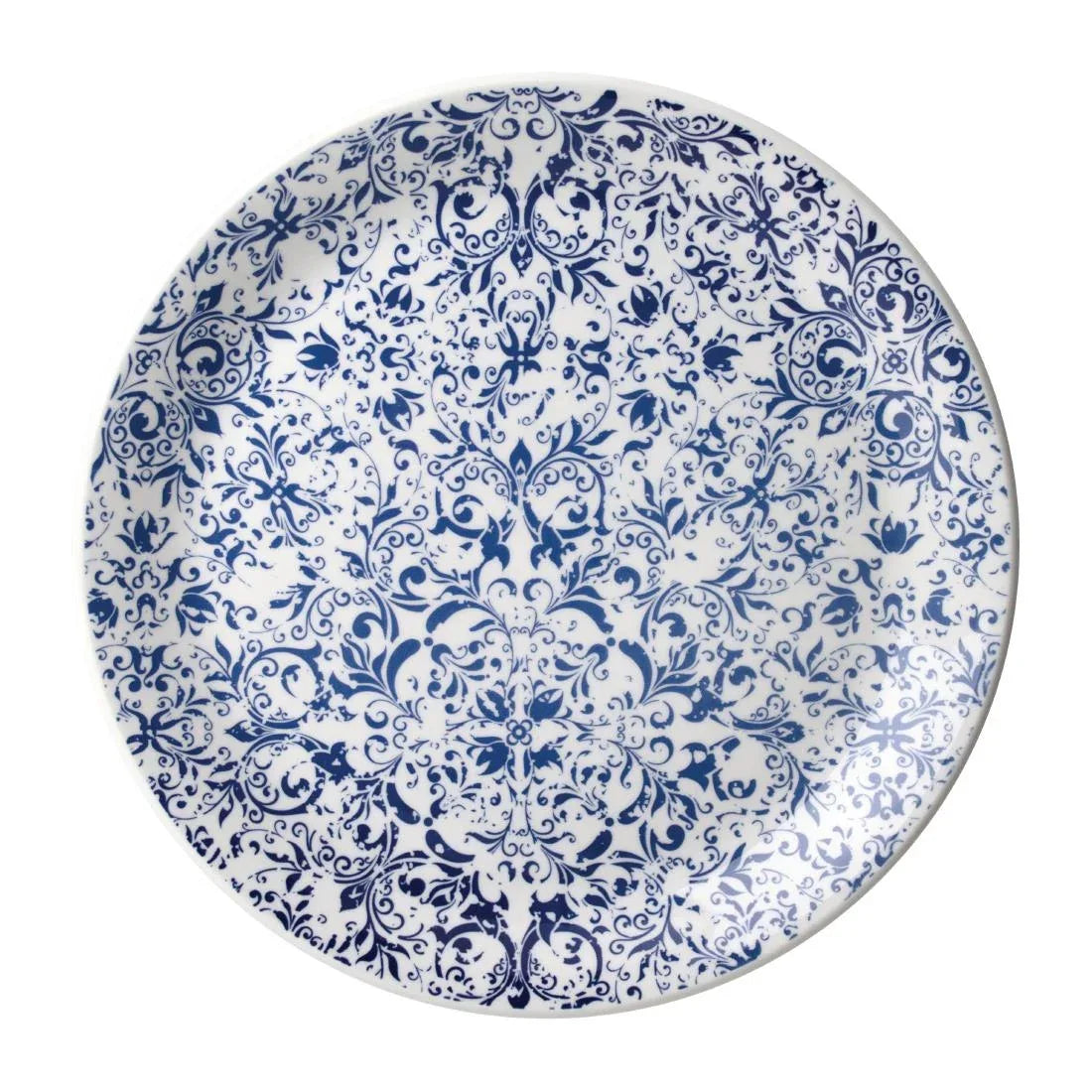 VV1895 Steelite Ink Coupe Plates Legacy Blue 255mm (Pack of 12) - JD Catering Equipment Solutions Ltd