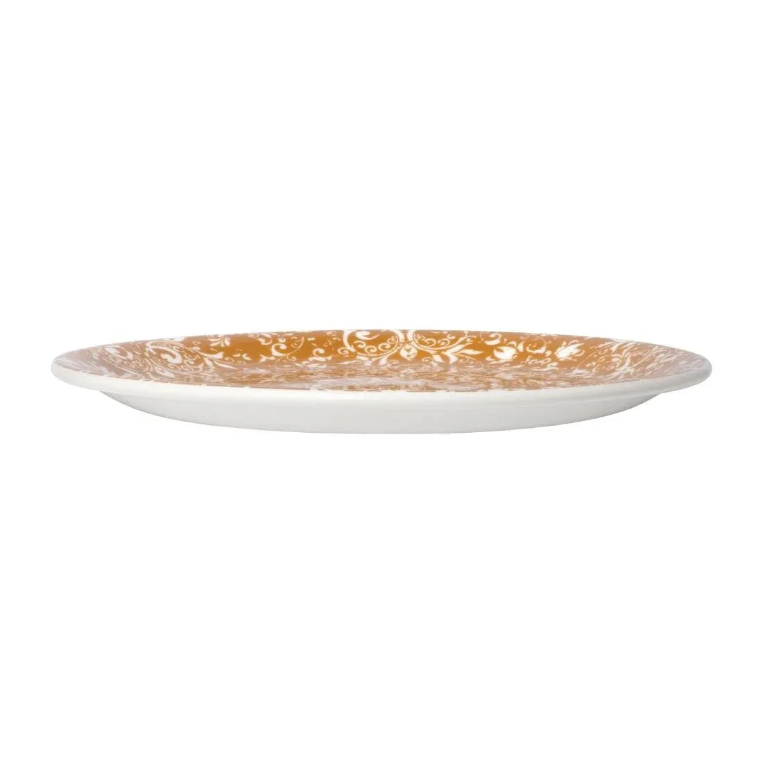 VV1908 Steelite Ink Coupe Plates Legacy Ginger 203mm (Pack of 12) - JD Catering Equipment Solutions Ltd