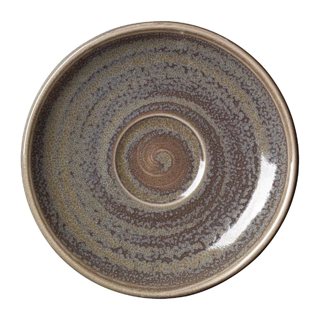 VV1938 Steelite Revolution Granite Saucer 125mm (Pack of 12) - JD Catering Equipment Solutions Ltd