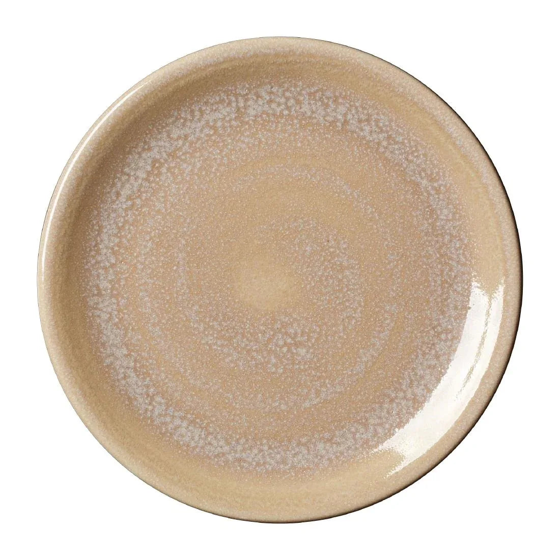 VV1944 Steelite Revolution Sandstone Plate Coupe 152mm (Pack of 12) - JD Catering Equipment Solutions Ltd