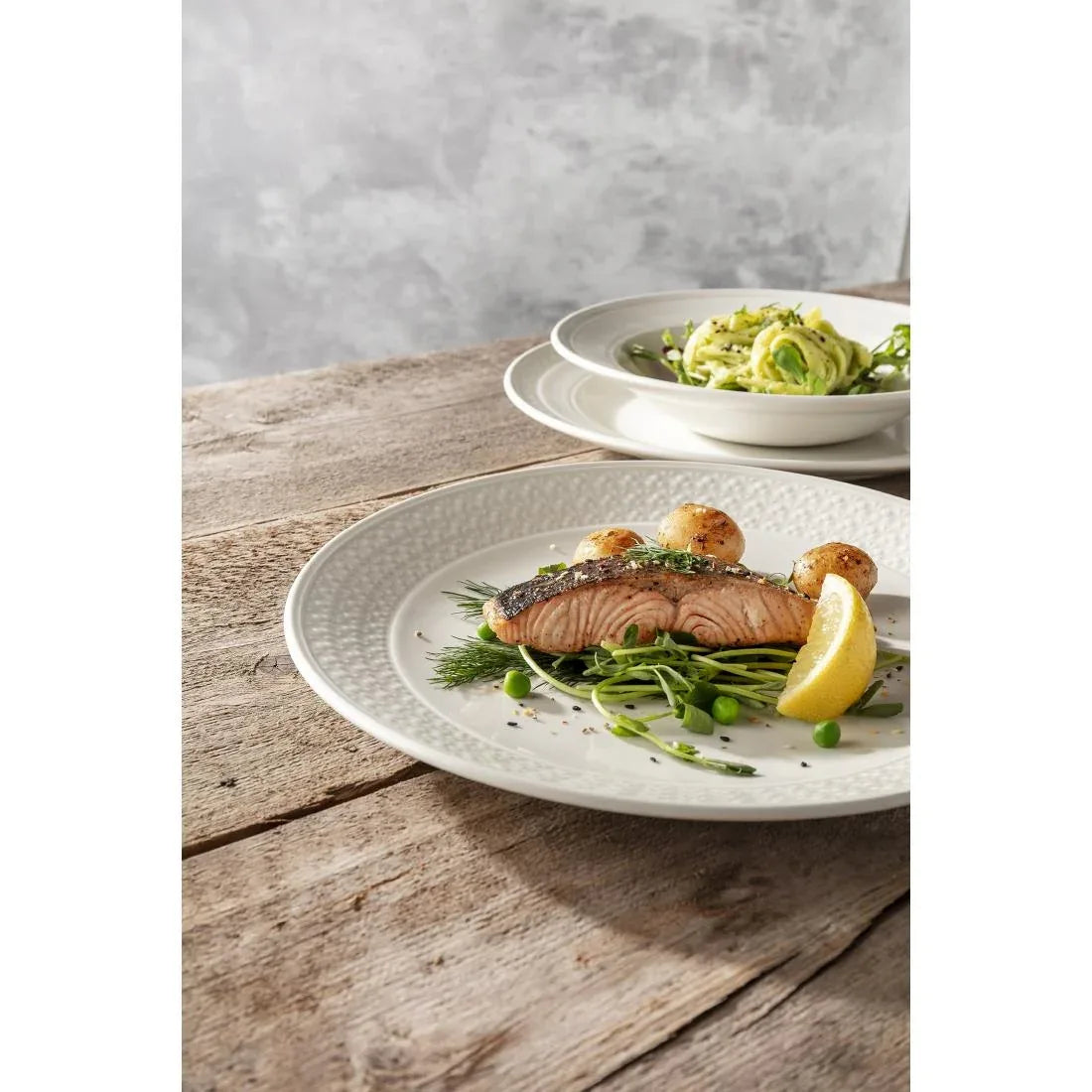 VV2376 Steelite Bead Coupe Plates 285mm (Pack of 6) - JD Catering Equipment Solutions Ltd