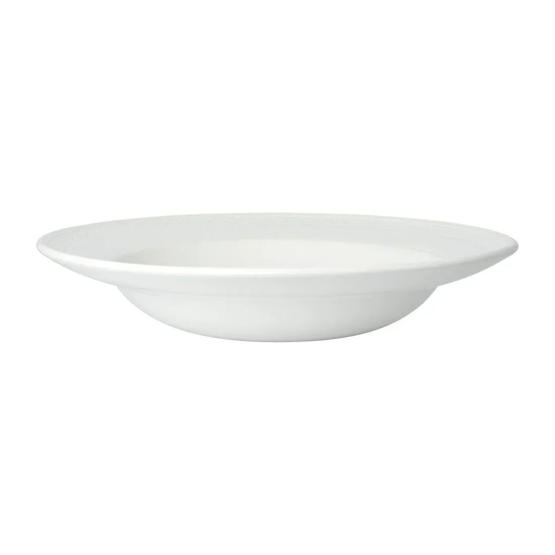 VV2386 Steelite Bead Accent Rimmed Bowls 285mm (Pack of 6) - JD Catering Equipment Solutions Ltd