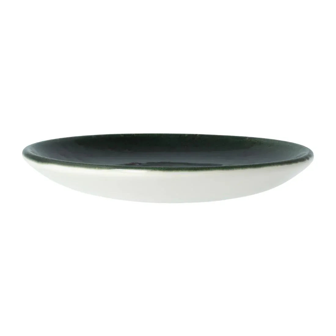 VV2420 Steelite Vesuvius Burnt Emerald Saucers 125mm (Pack of 12) - JD Catering Equipment Solutions Ltd
