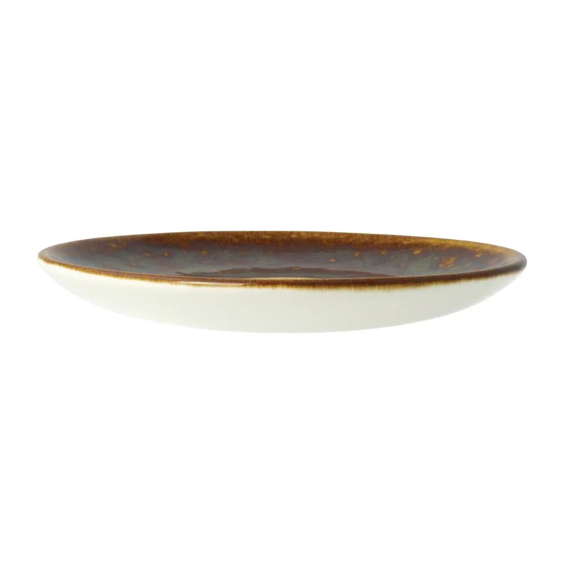 VV2421 Steelite Vesuvius Amber Saucers 152mm (Pack of 12) - JD Catering Equipment Solutions Ltd