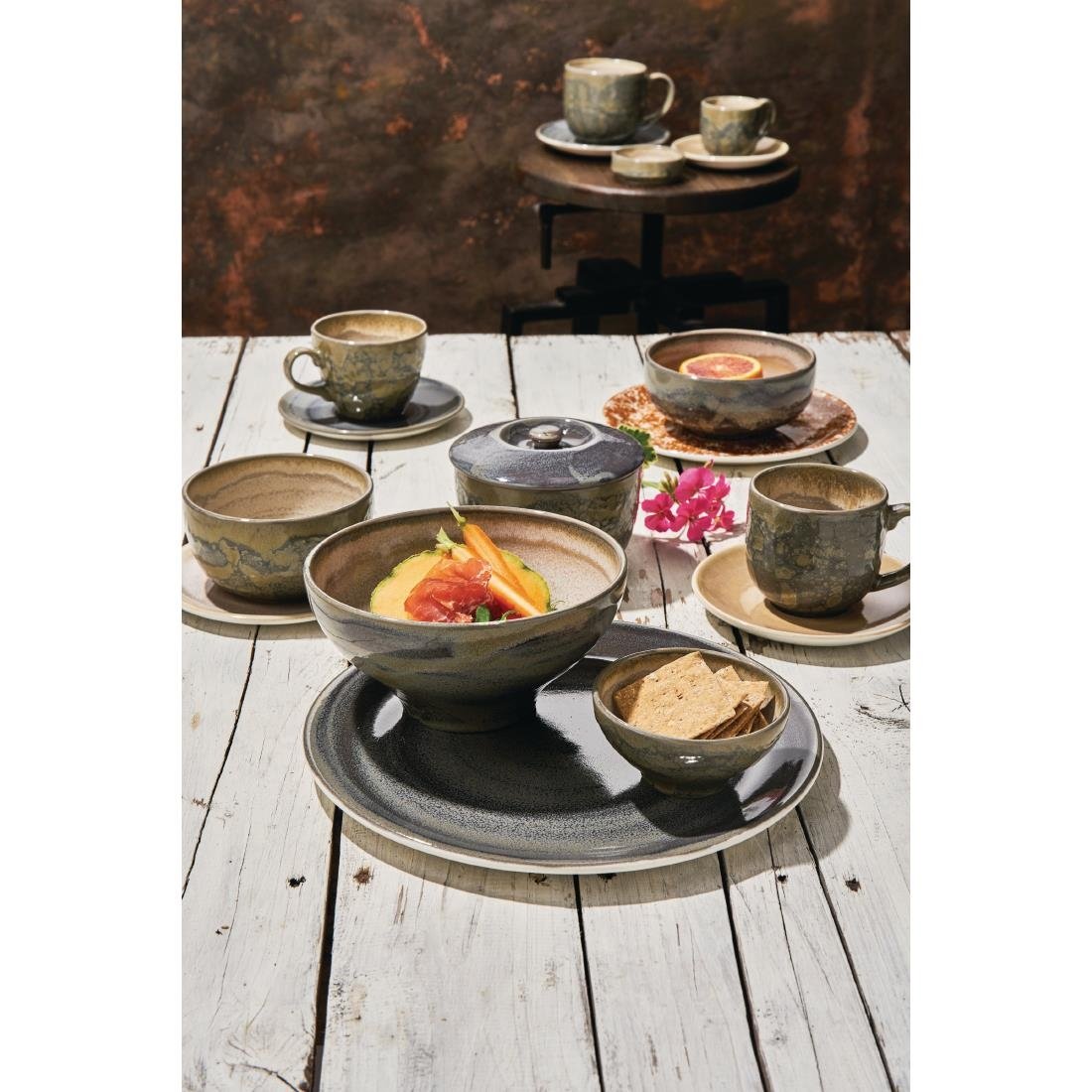 VV2452 Steelite Aurora Revolution Granite Mugs City 114ml (Pack of 12)