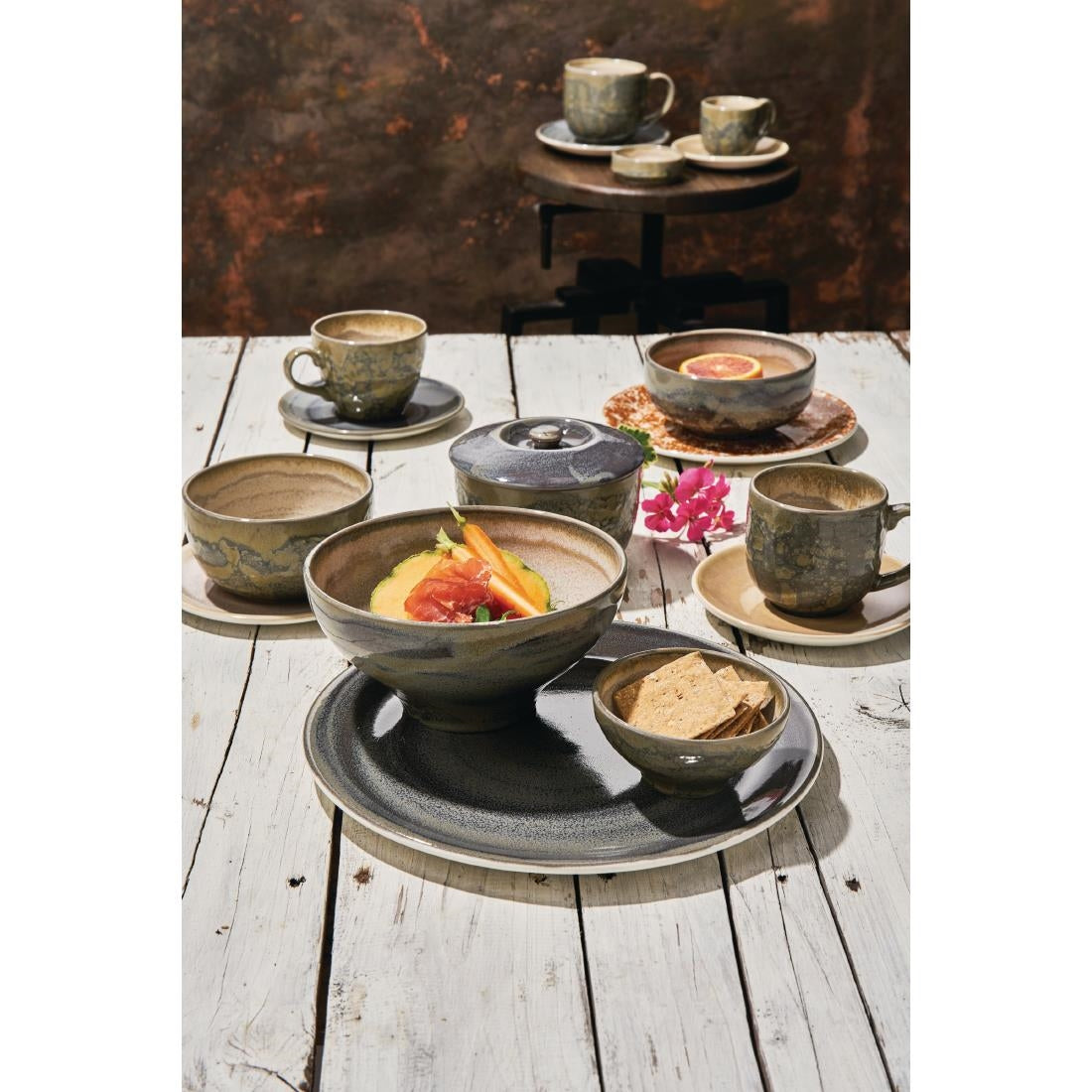 VV2433 Steelite Aurora Revolution Granite Tulip Bowls 70mm (Pack of 12)