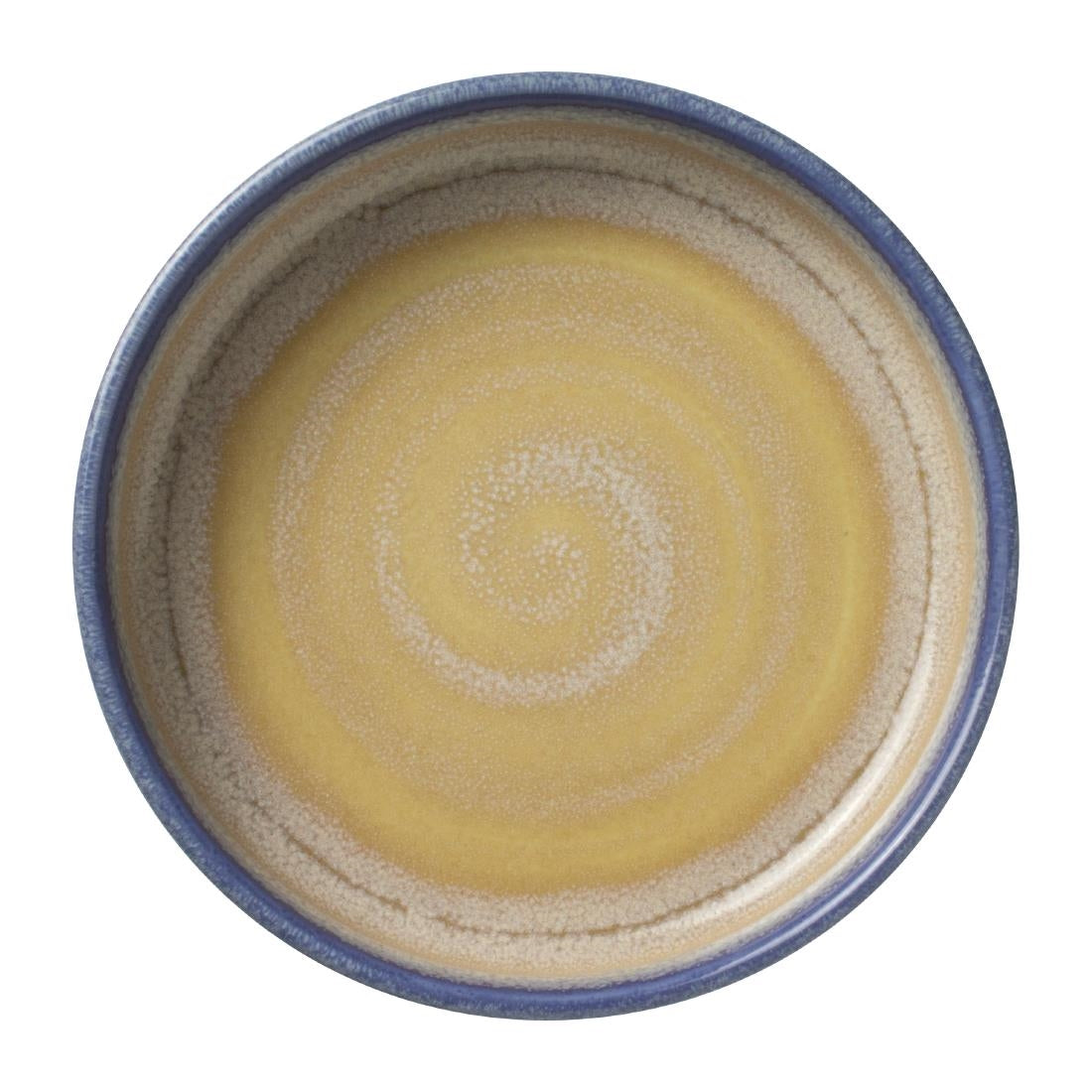 VV2457 Steelite Aurora Revolution Bluestone Round Stacking Trays 165mm (Pack of 12)