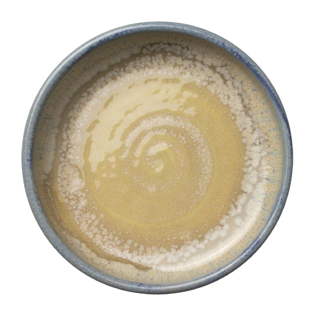 VV2459 Steelite Aurora Revolution Bluestone Round Stacking Trays 100mm (Pack of 12)