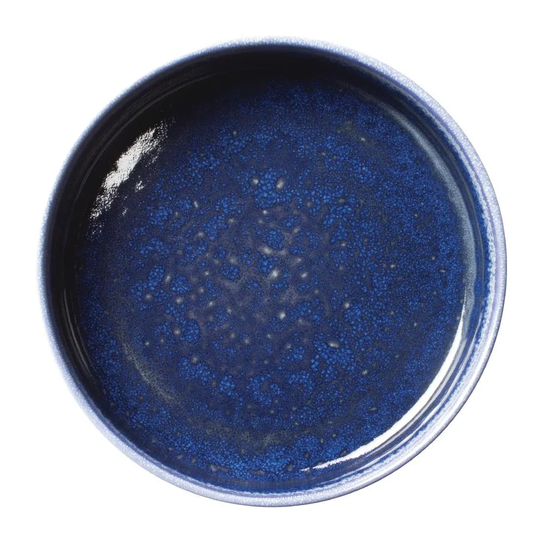 VV2498 Steelite Aurora Vesuvius Round Stacking Trays Lapis 202mm (Pack of 12) - JD Catering Equipment Solutions Ltd