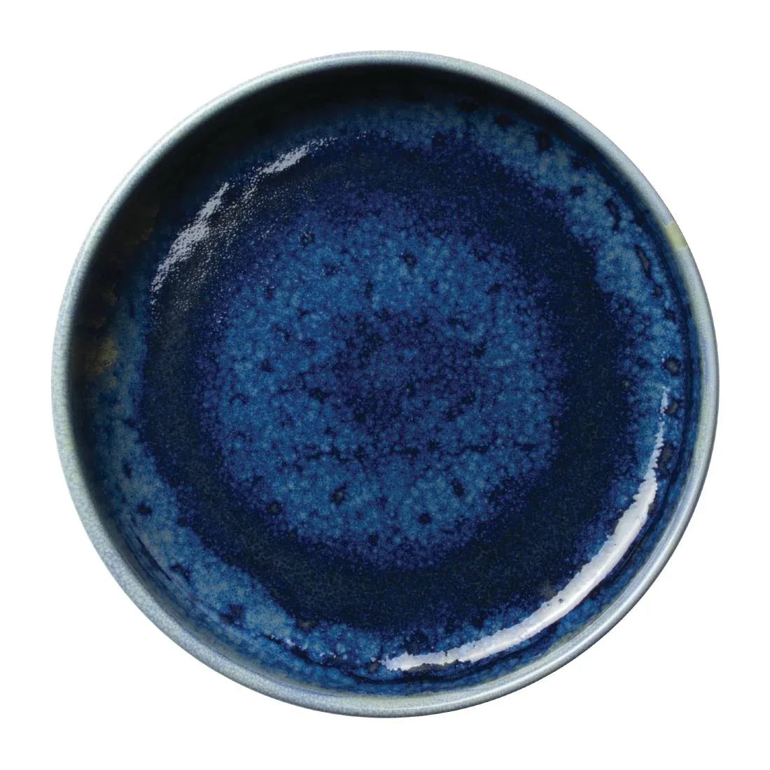 VV2500 Steelite Aurora Vesuvius Round Stacking Trays Lapis 135mm (Pack of 12) - JD Catering Equipment Solutions Ltd
