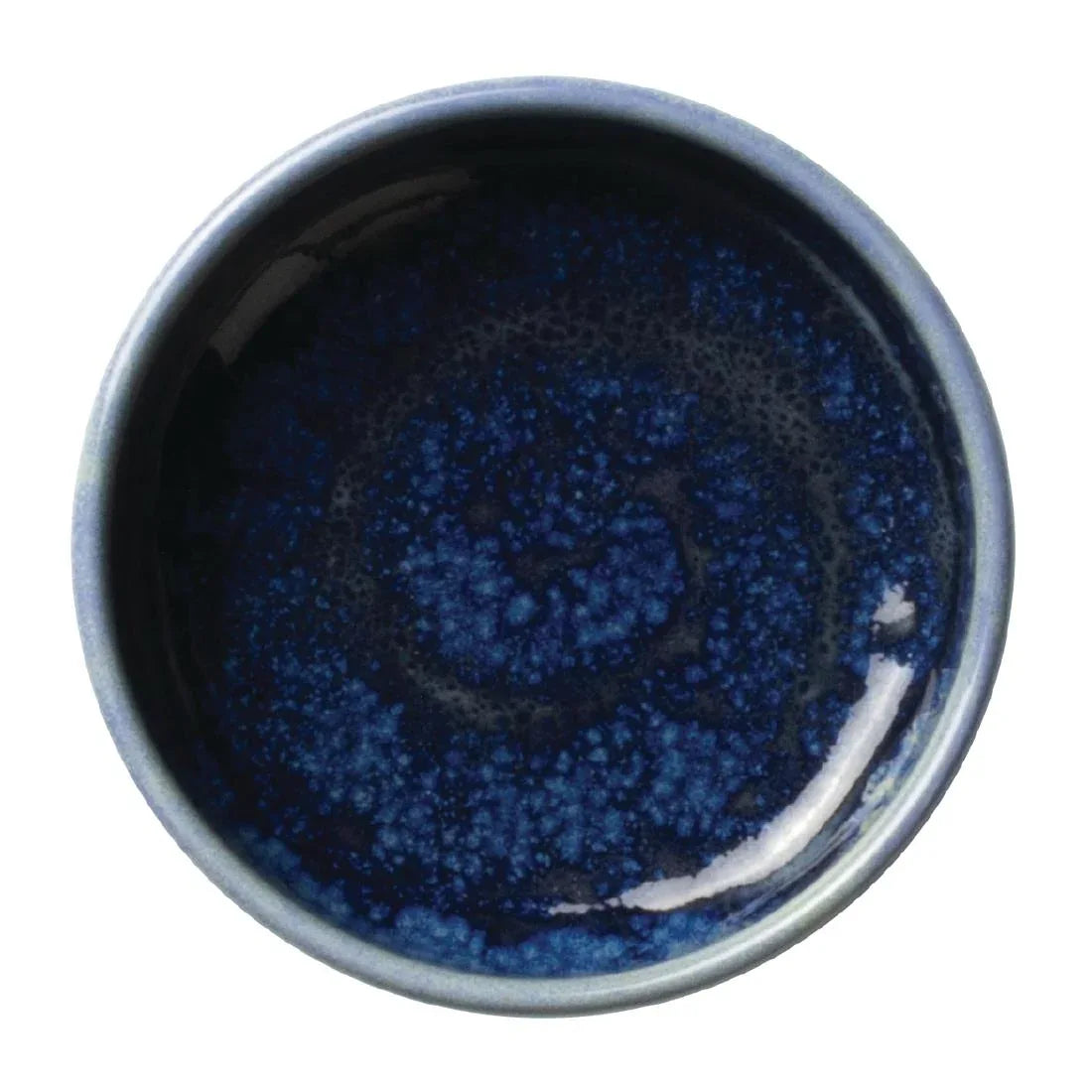 VV2502 Steelite Aurora Vesuvius Round Stacking Trays Lapis 75mm (Pack of 12) - JD Catering Equipment Solutions Ltd