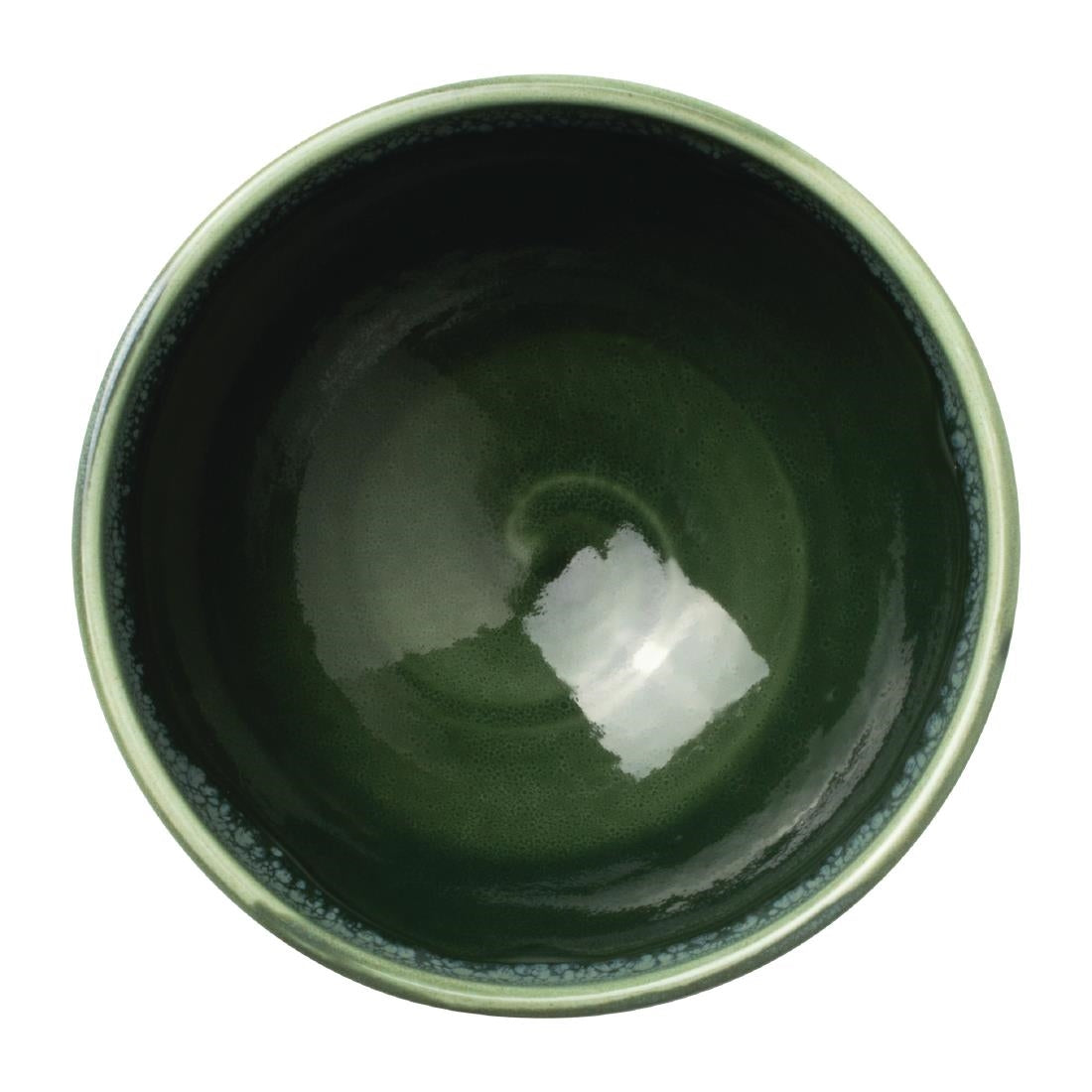 VV2526 Steelite Aurora Vesuvius Burnt EmeraldTulip Bowls 103mm (Pack of 12)
