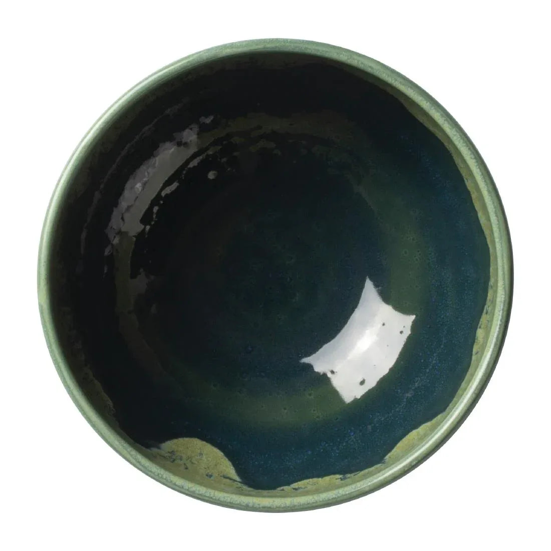 VV2531 Steelite Aurora Vesuvius Burnt Emerald Bowls 110mm (Pack of 12) - JD Catering Equipment Solutions Ltd