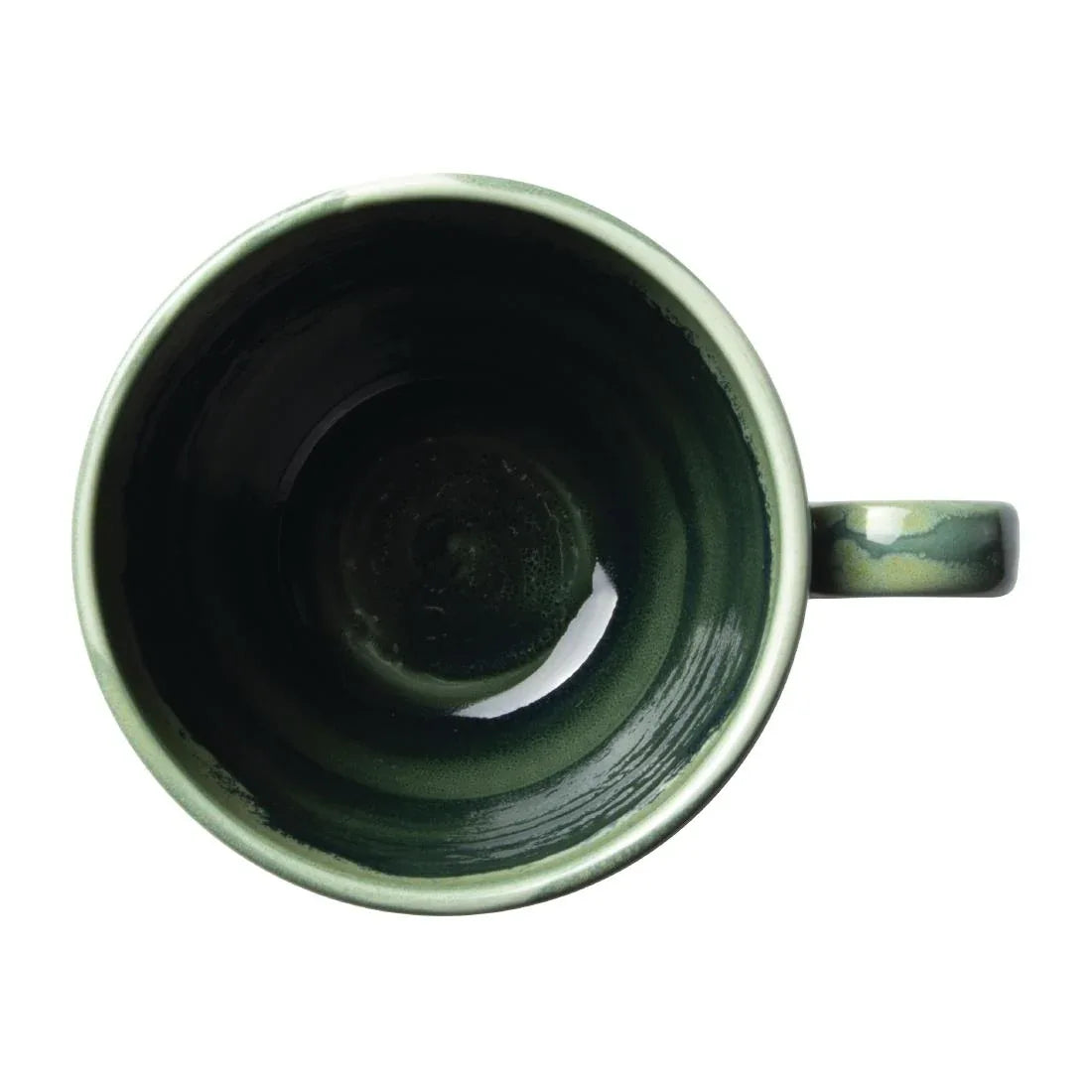 VV2534 Steelite Aurora Vesuvius Burnt Emerald Mugs City 340ml 12oz (Pack of 12) - JD Catering Equipment Solutions Ltd