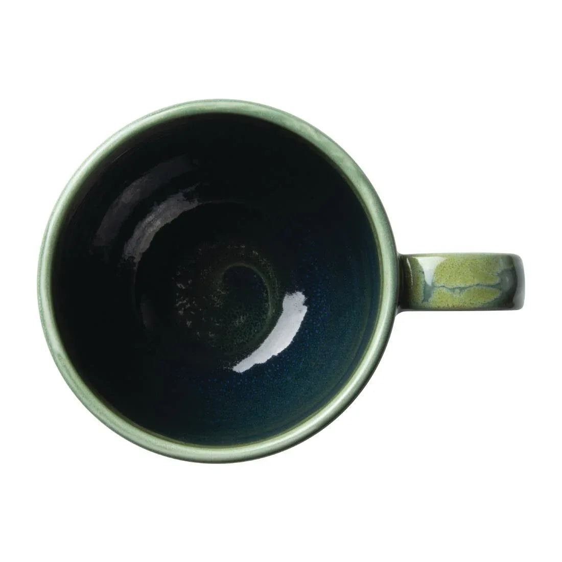 VV2538 Steelite Aurora Vesuvius Burnt Emerald Cups 227ml 8oz (Pack of 12) - JD Catering Equipment Solutions Ltd