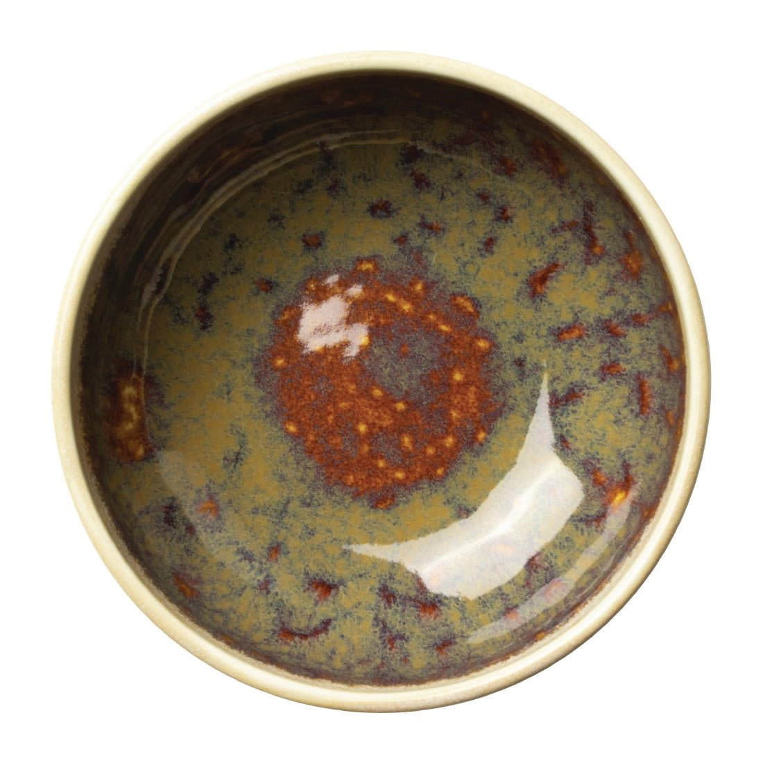 VV2550 Steelite Aurora Vesuvius Amber Bowls 155mm (Pack of 12)
