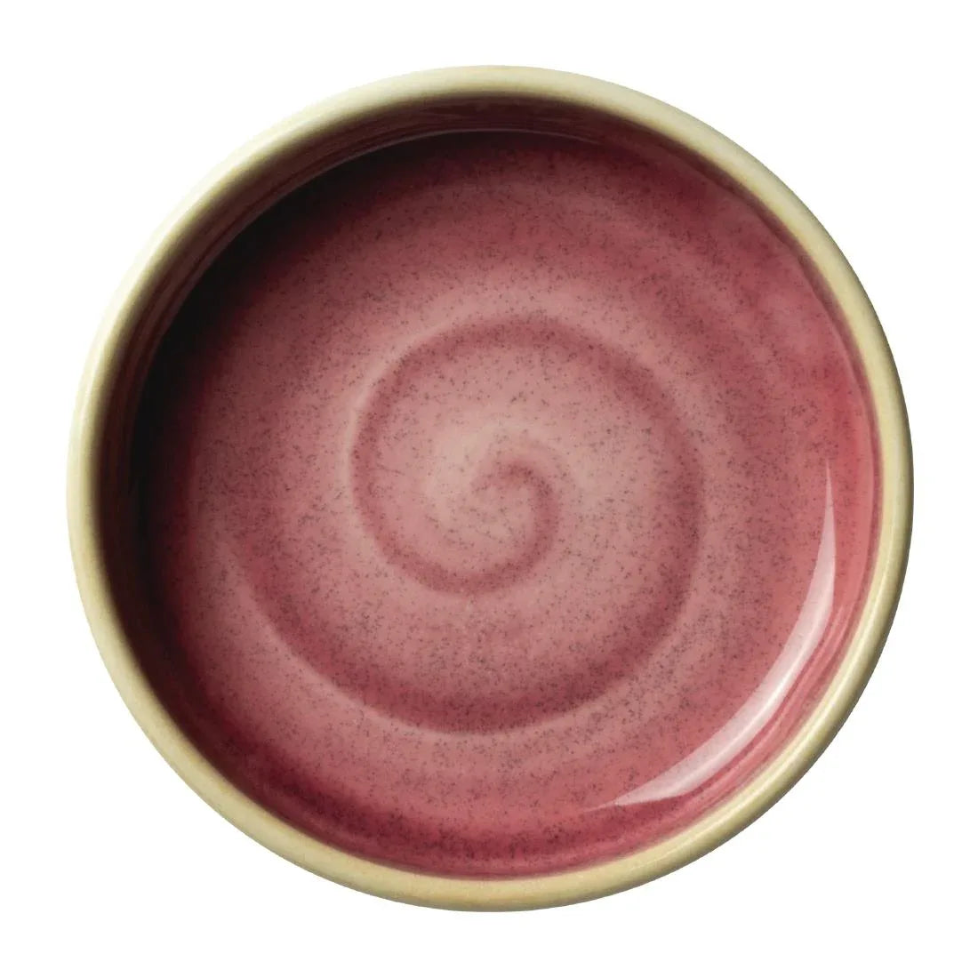 VV2564 Steelite Aurora Vesuvius Rose Quartz Trays Round 103mm (Pack of 12) - JD Catering Equipment Solutions Ltd