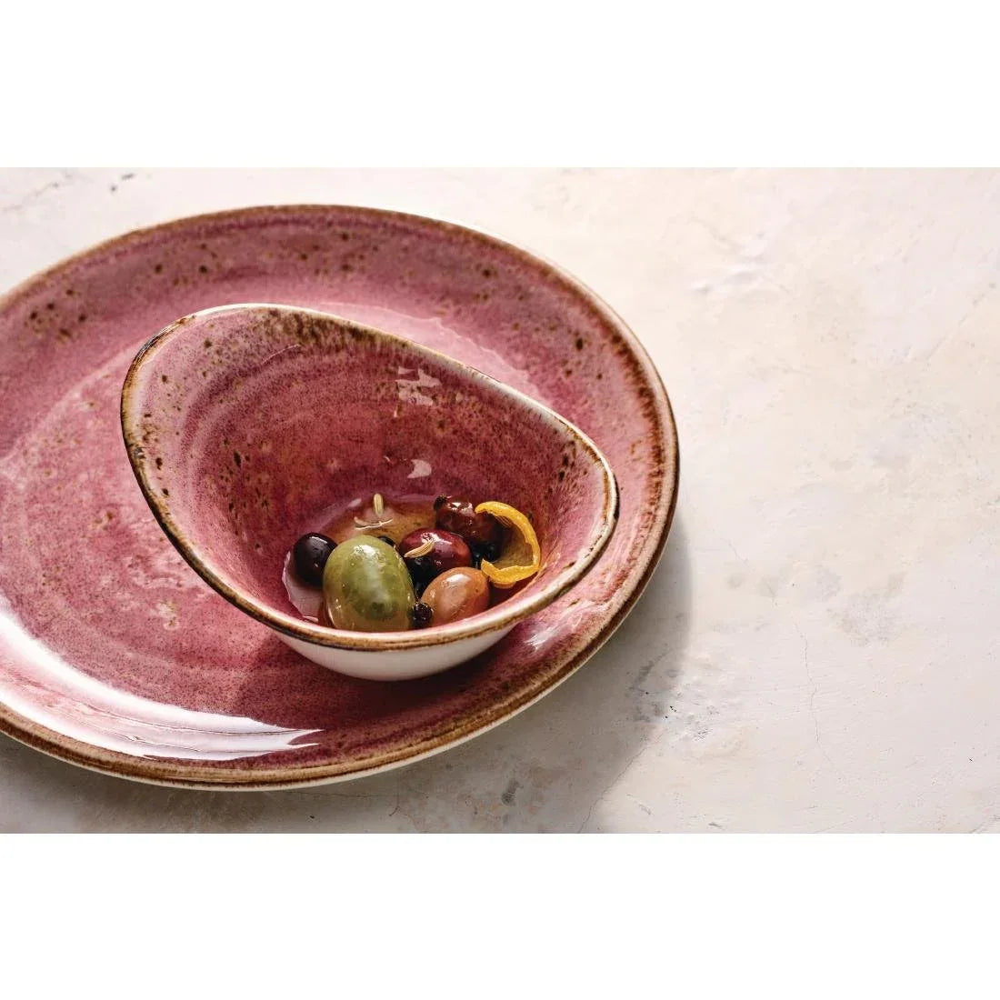 VV2591 Steelite Craft Raspberry Bowls 130mm (Pack of 12) - JD Catering Equipment Solutions Ltd