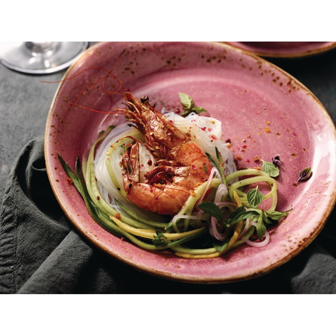 VV2586 Steelite Craft Raspberry Plate 255mm (Pack of 12)