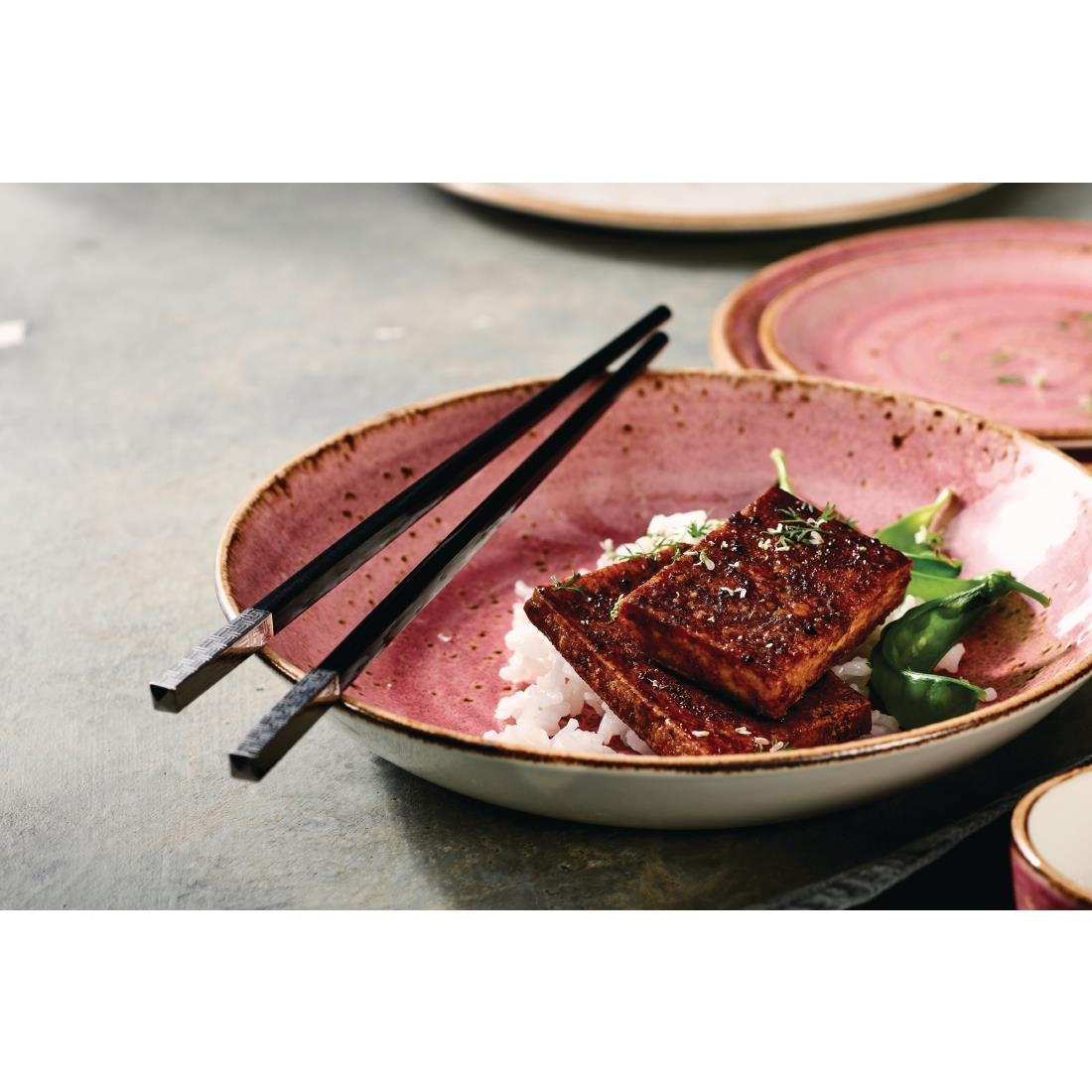 VV2589 Steelite Craft Raspberry Bowls Coupe 215mm (Pack of 12)