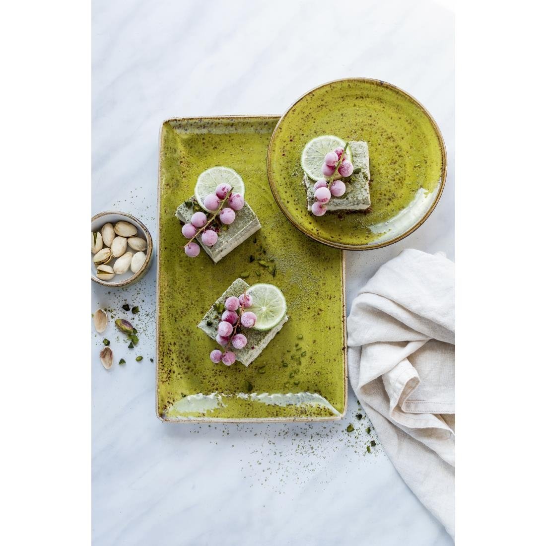 VV2642 Steelite Craft Apple Coupe Plates 255mm (Pack of 12)