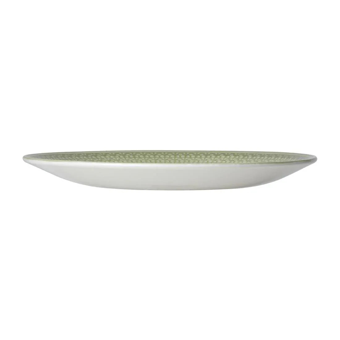 VV2651 Steelite Bead Sage Coupe Plates 285mm (Pack of 6) - JD Catering Equipment Solutions Ltd