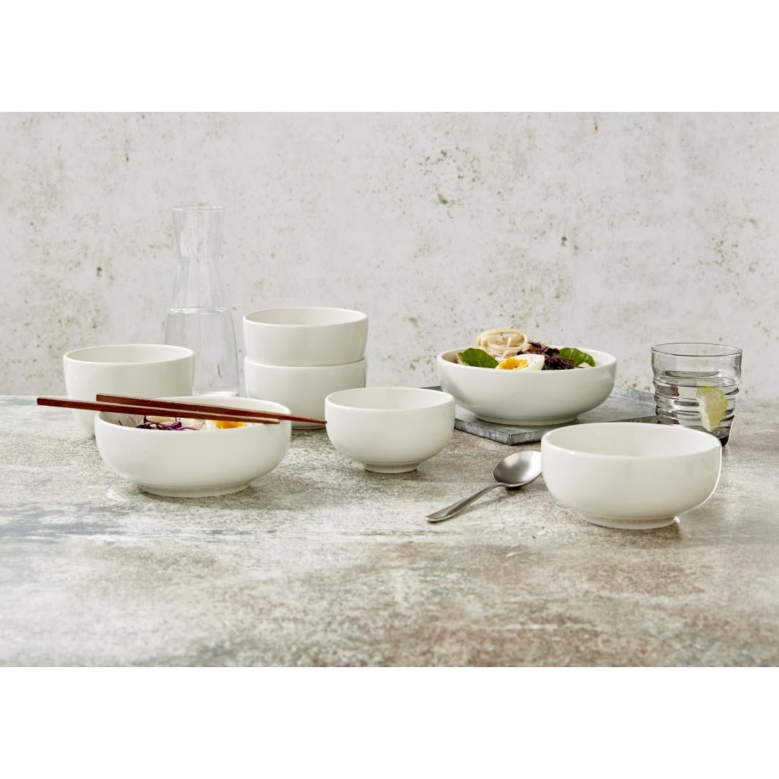 VV2772 Steelite Taste Bowls White 110mm (Pack of 12)