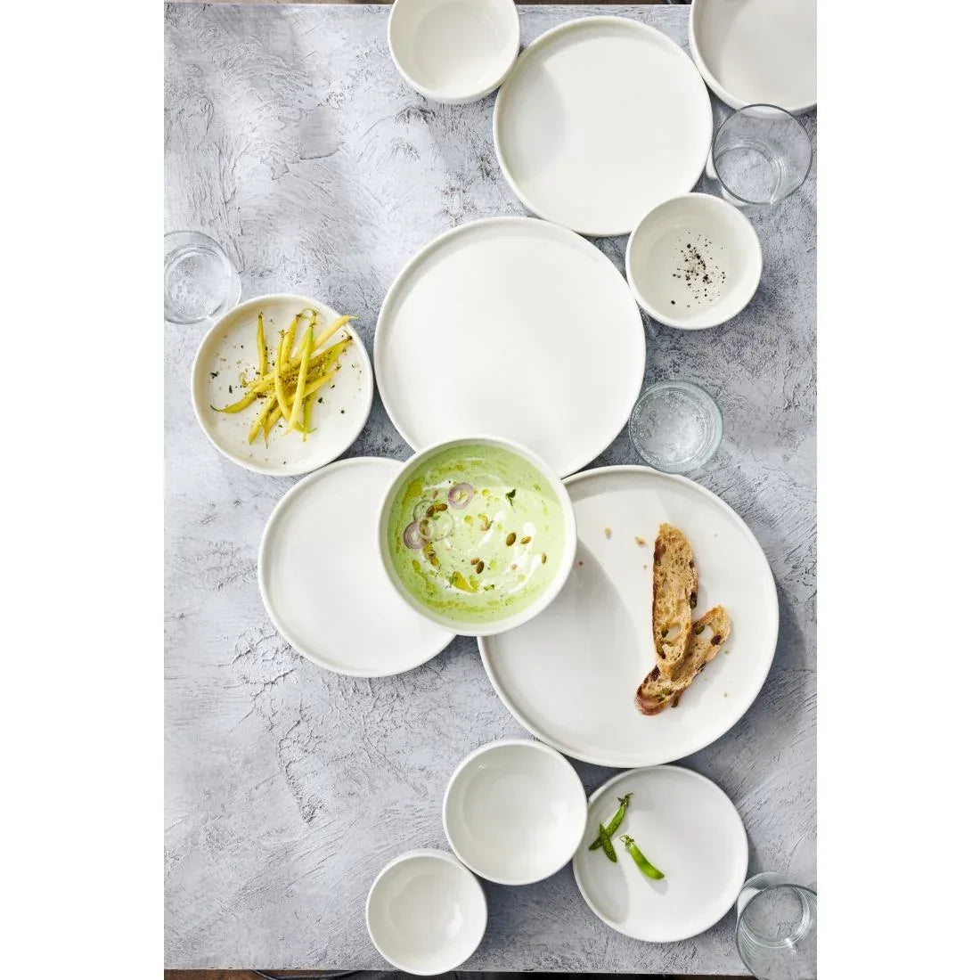 VV2772 Steelite Taste Bowls White 110mm (Pack of 12) - JD Catering Equipment Solutions Ltd