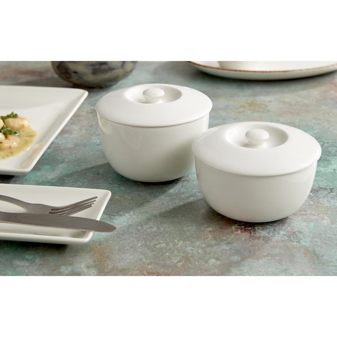 VV2772 Steelite Taste Bowls White 110mm (Pack of 12)